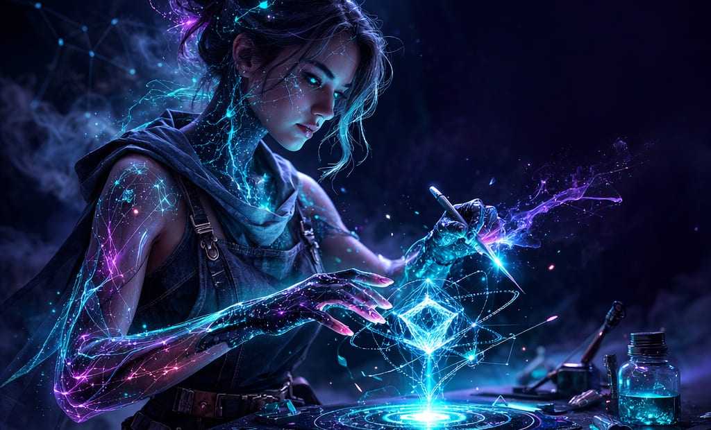 Midjourney unlocked - Commands and shared library