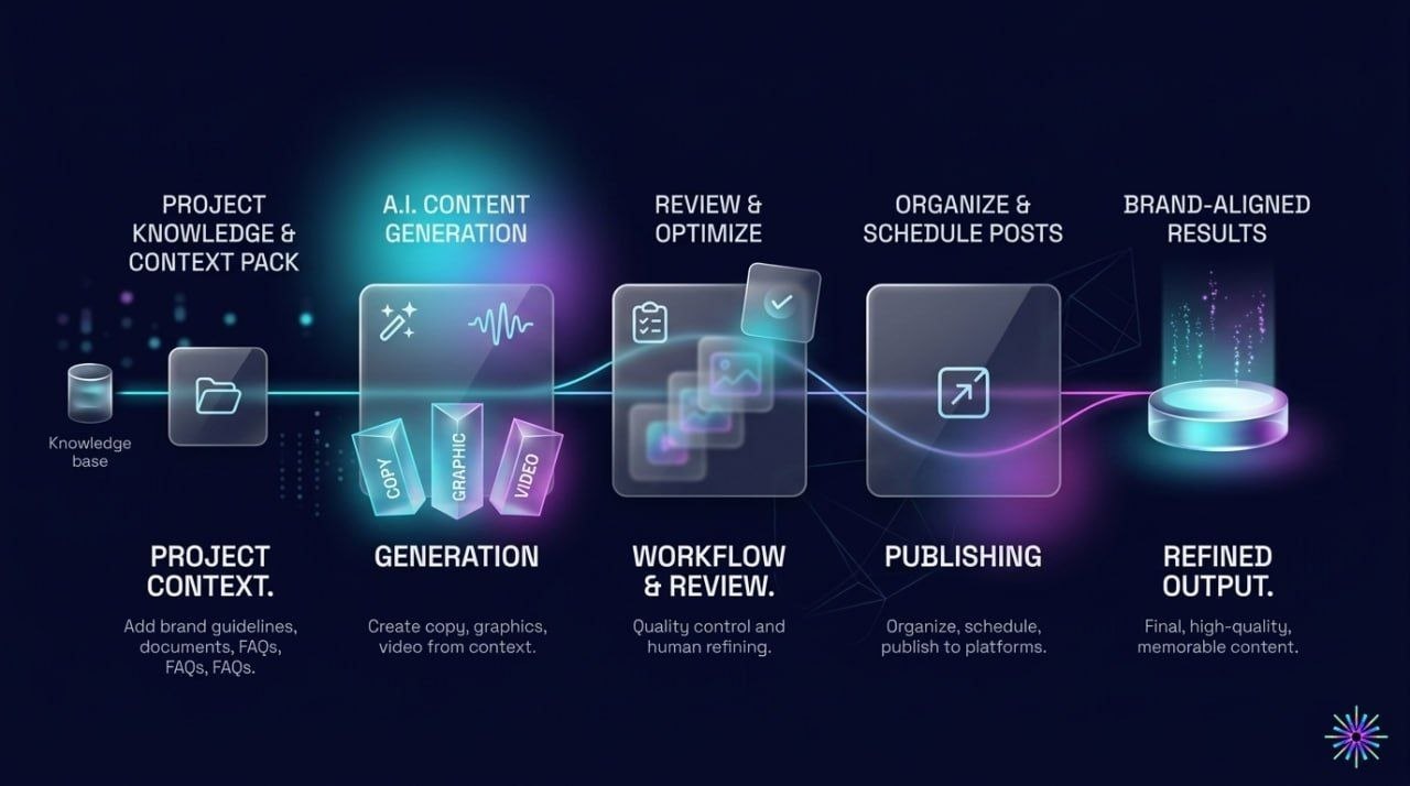 Professional infographic generated by Aitificer from a simple prompt